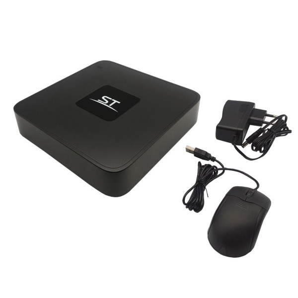 Видеорегистратор IP ST-NVR-P0406K15 4-канальный (с 4PoE) 6Mp PoE 1 HDD TOWN